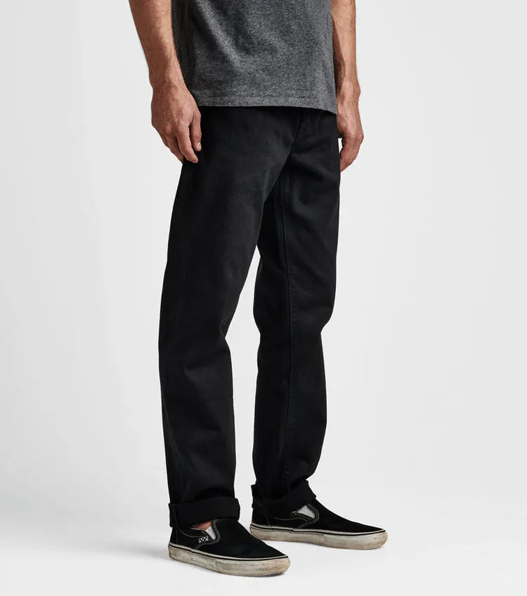 ROARK HWY 128 Straight Fit 5-pocket Jeans - BLACK 2