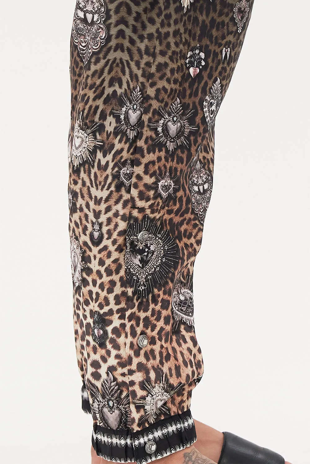 SIDE SNAP ADJUSTABLE TRACKPANT ORDER OF DISORDER