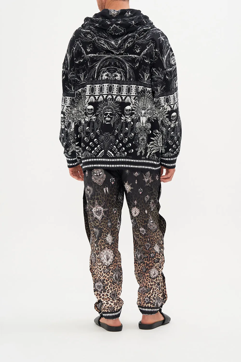 SIDE SNAP ADJUSTABLE TRACKPANT ORDER OF DISORDER
