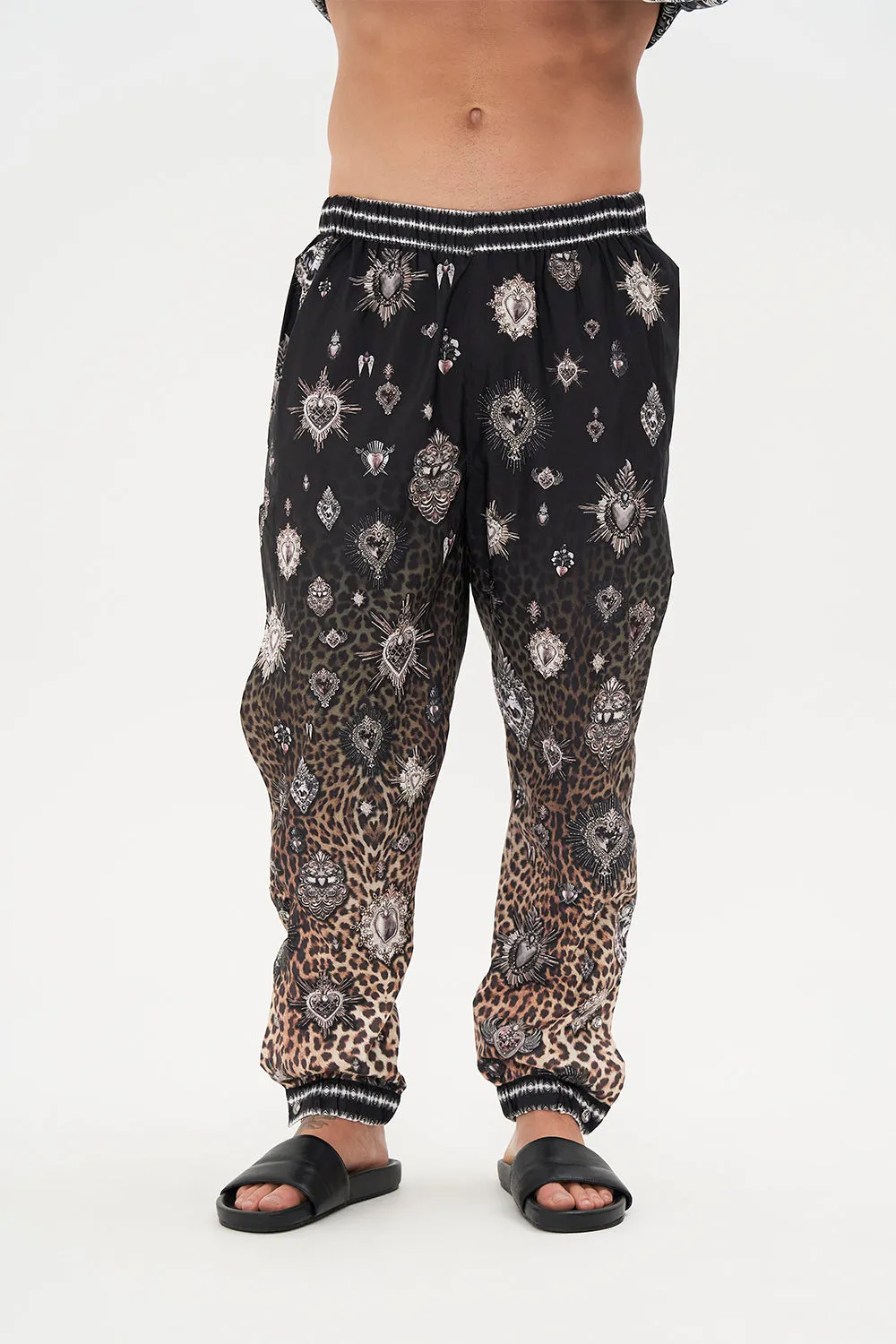 SIDE SNAP ADJUSTABLE TRACKPANT ORDER OF DISORDER