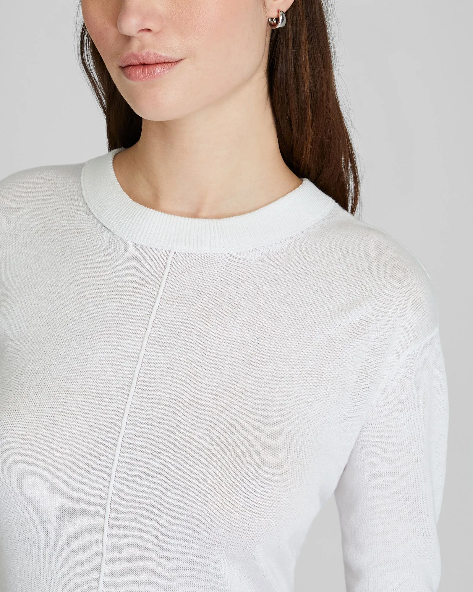 Signature Linen Crewneck
