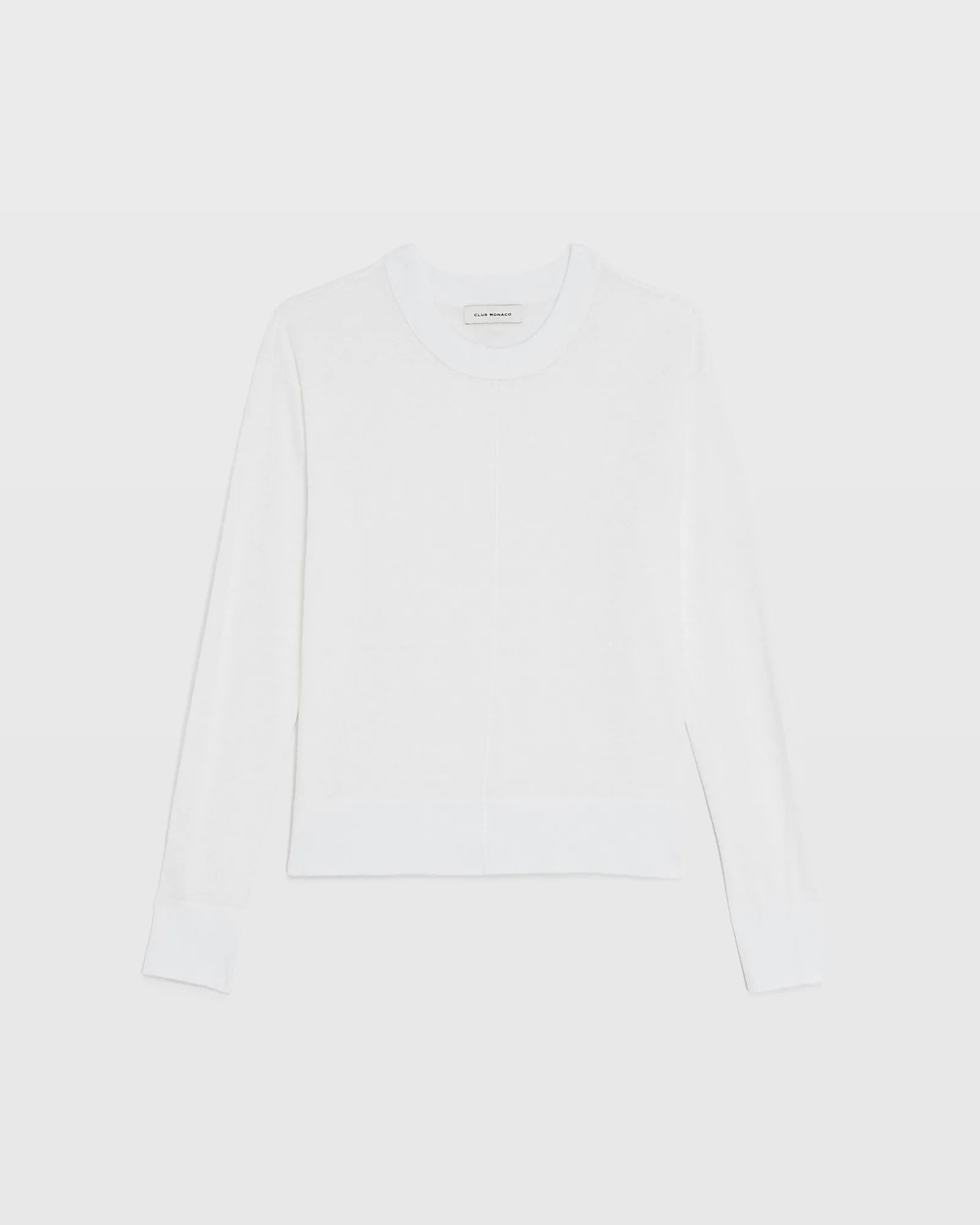 Signature Linen Crewneck