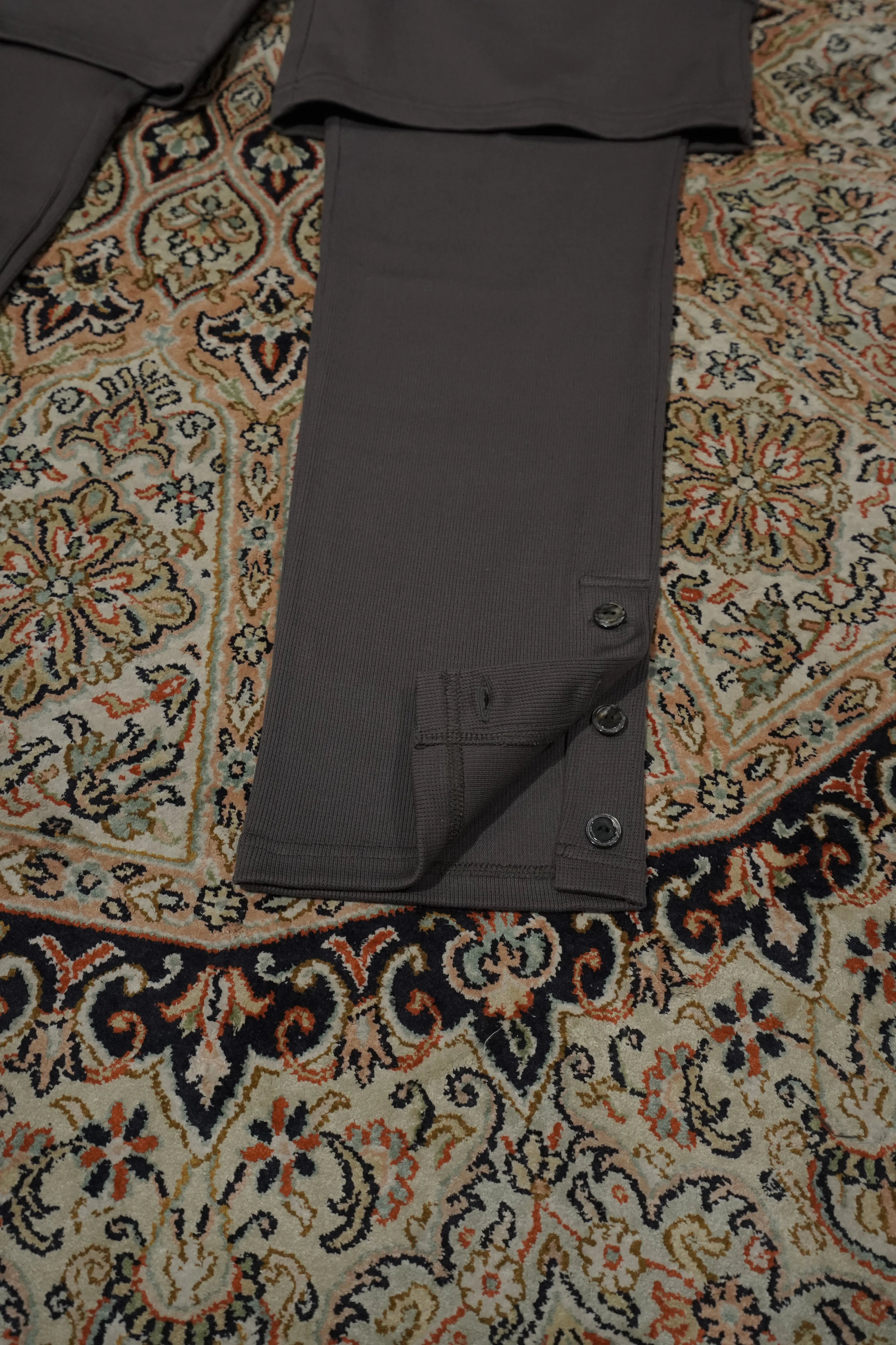 STEAF TREKKING SWEAT PANTS (TAUPE CHARCOAL)