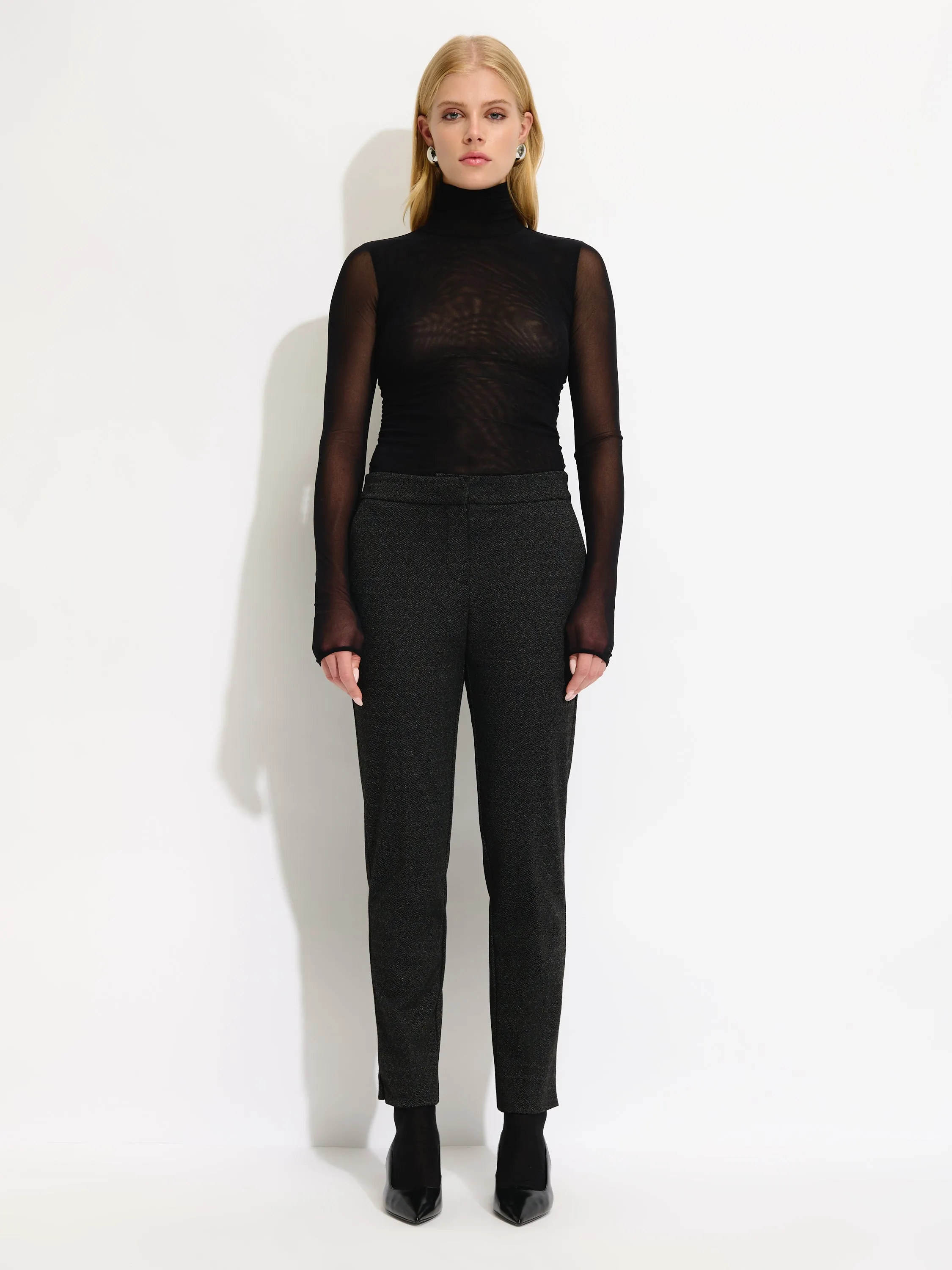 Straight Ankle Trousers