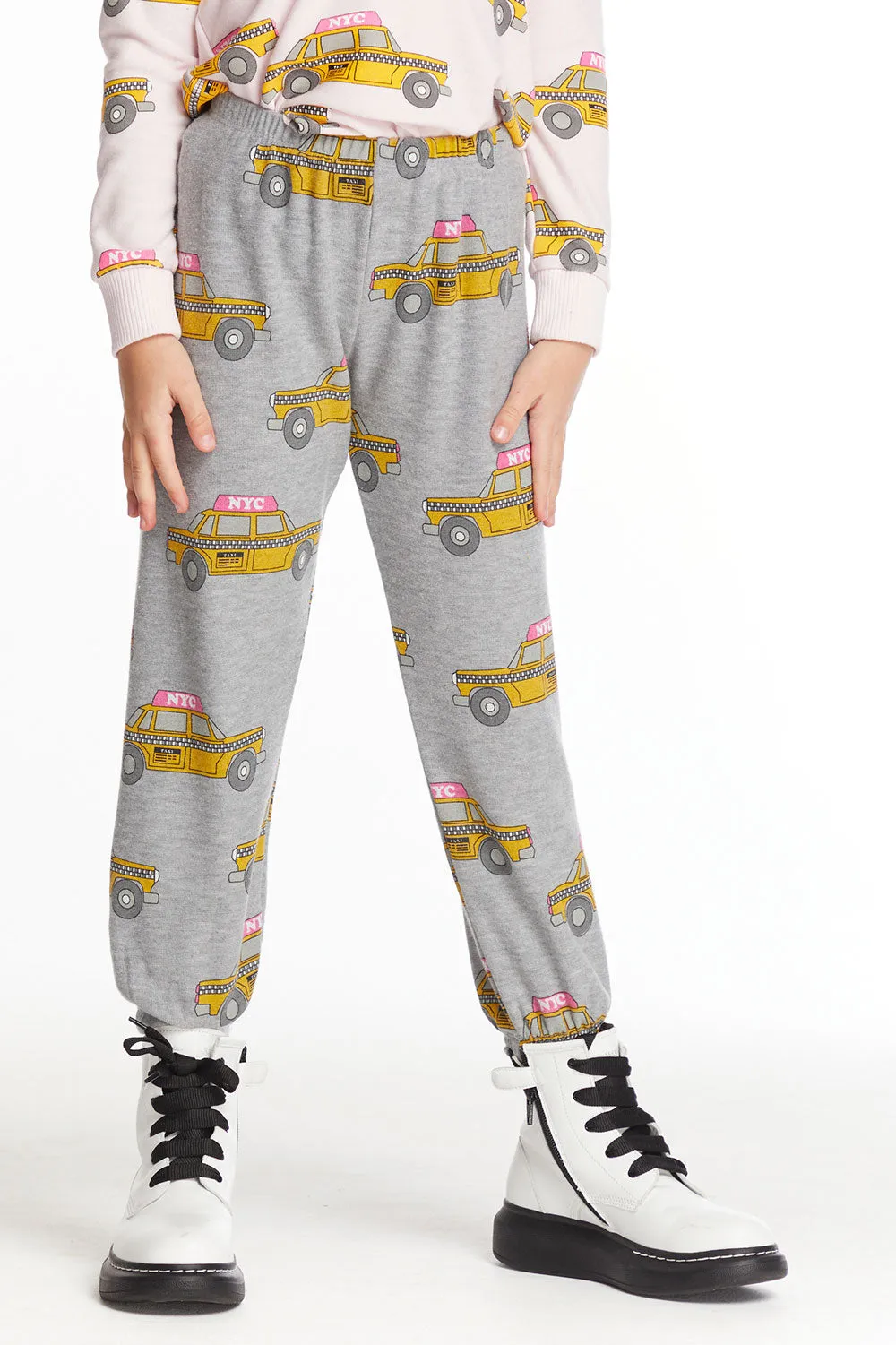 Taxi Jam Girls Cozy Knit Sweatpant