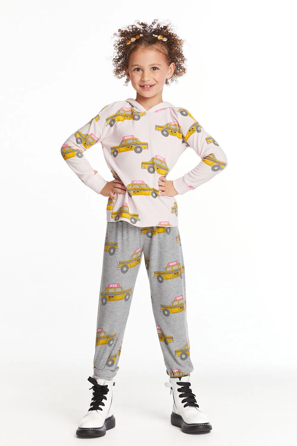 Taxi Jam Girls Cozy Knit Sweatpant