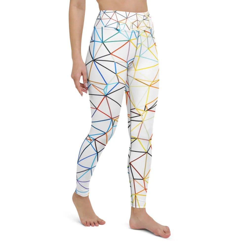 'Triangulum' full-length yoga leggings
