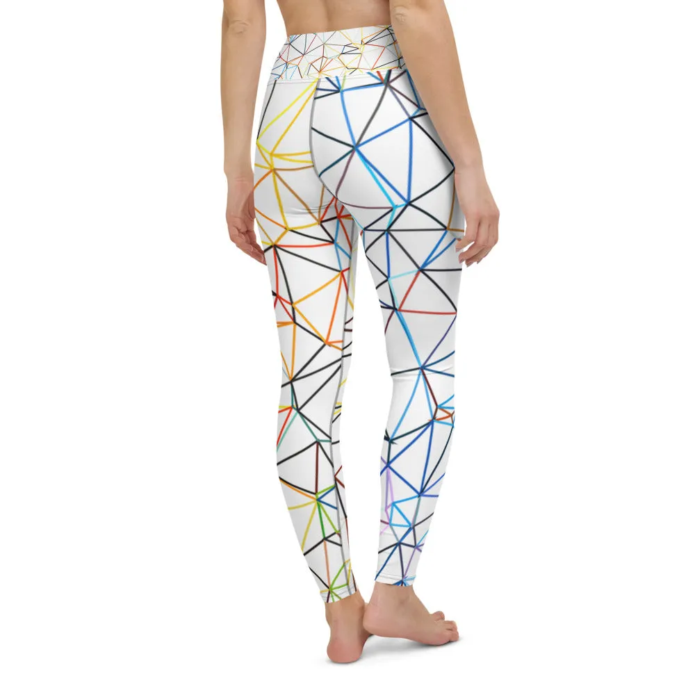 'Triangulum' full-length yoga leggings