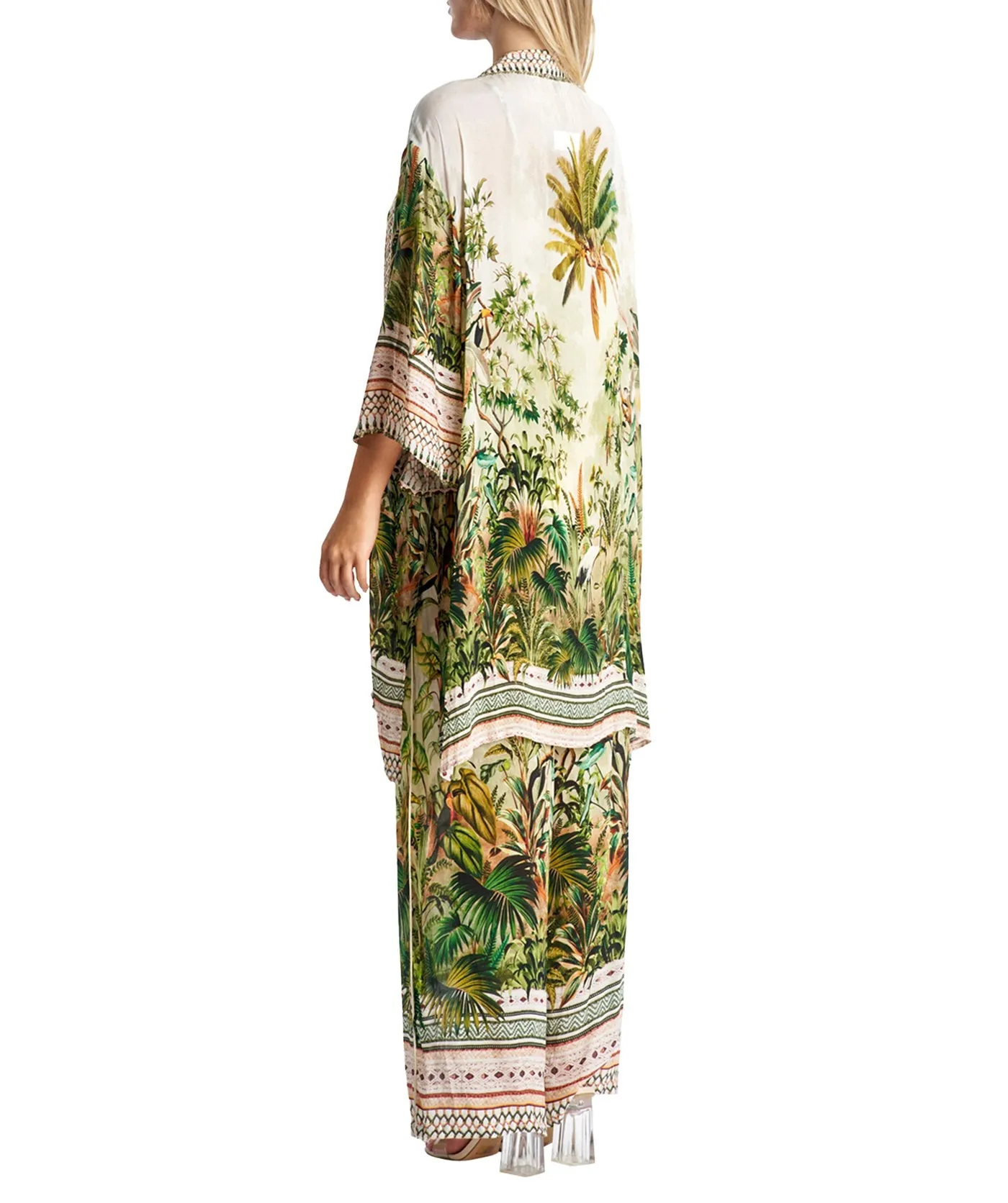 Tropical Paradise Long Cape