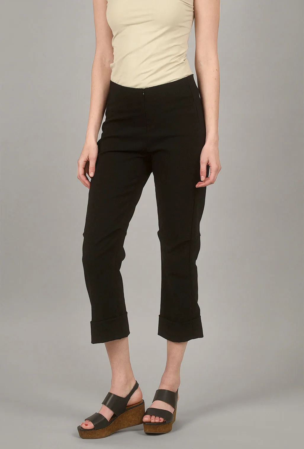 Verona Crop Pant, Black