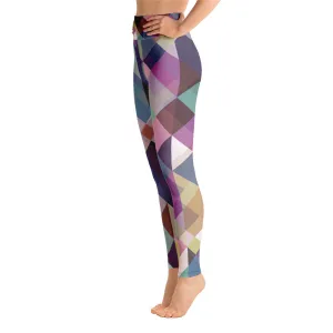 'Violet, etc.' full-length yoga leggings