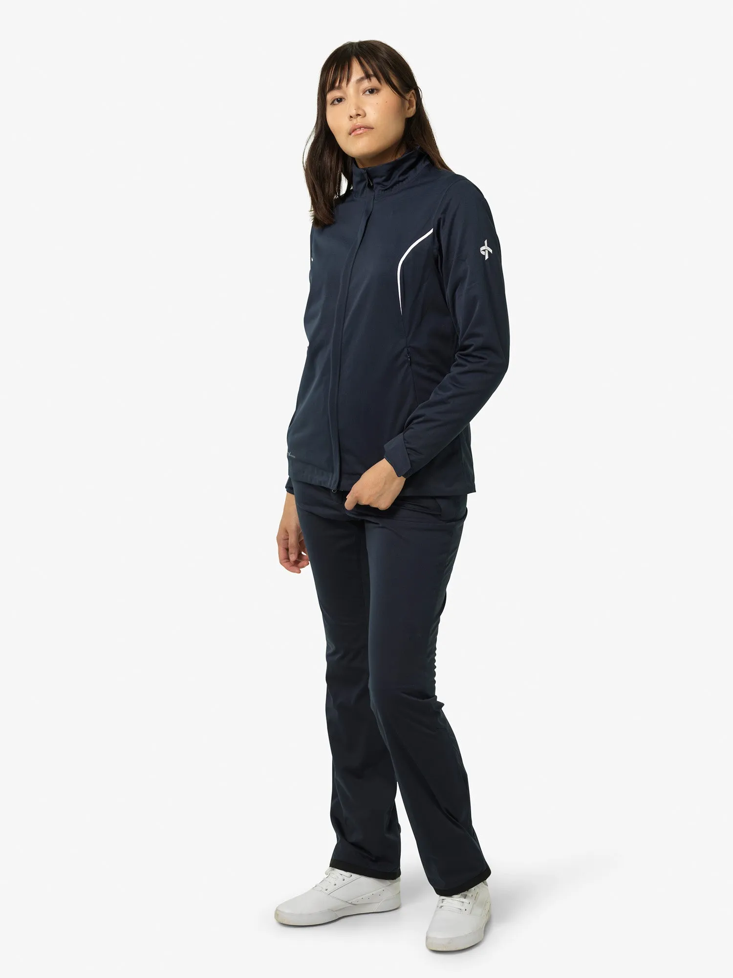 W Pro Rain Jacket Pants Navy Bundle