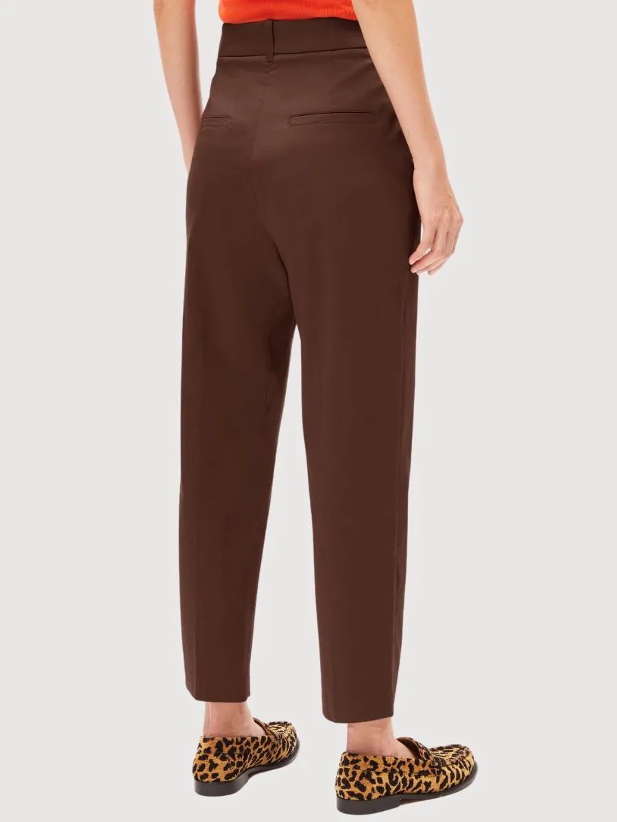Warmaar Trousers Brown In Organic Cotton | Armedangels