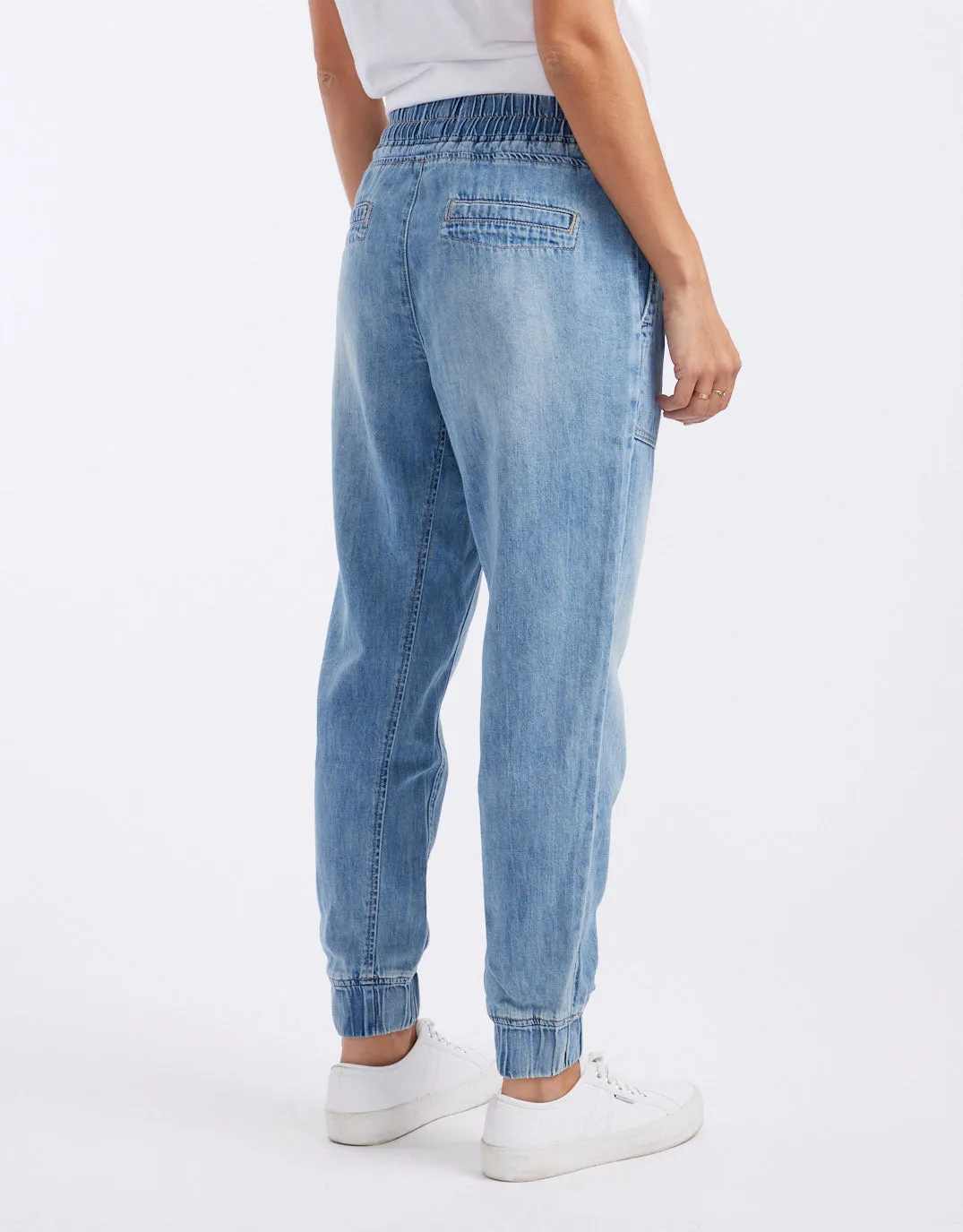 Weekend Utility Pants - Mid Wash