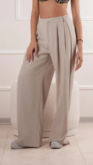 Wide-leg tailored trousers wholesale