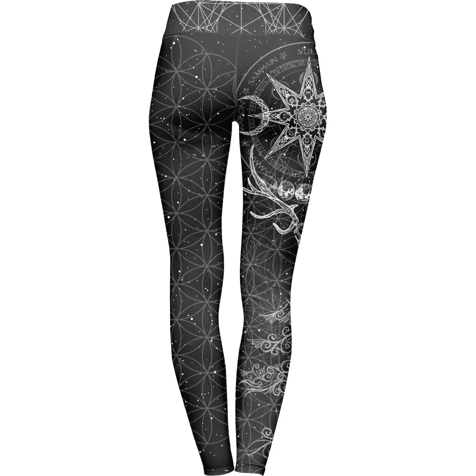 Yule Leggings - Ghost Edition