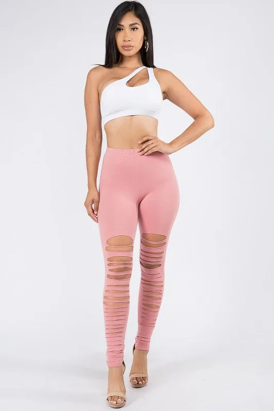 Ziggy Leggings in Pink