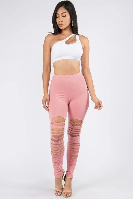 Ziggy Leggings in Pink